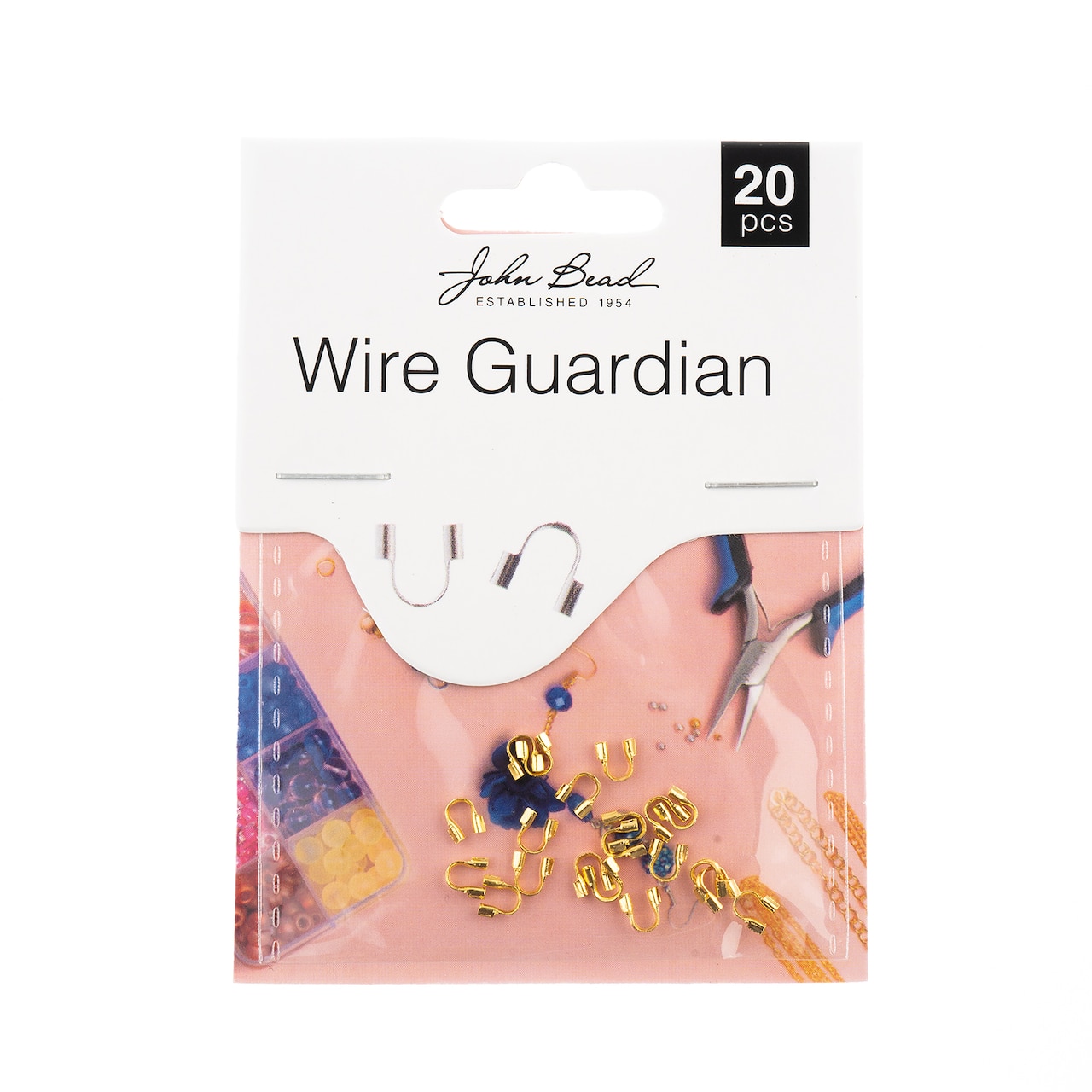 John Bead Must Have Findings 4mm Wire Guardians, 20ct.